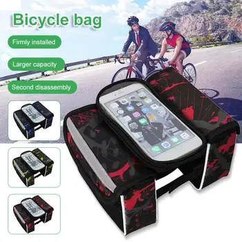 Impermeabil Sac Biciclete Cadru Sus Fata Tub Sac de Ciclism Reflectorizante Caz de Telefon Touchscreen Sac de Biciclete MTB Accesorii