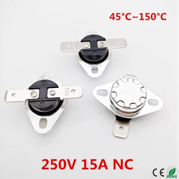 20BUC KSD301 45 50 55 60 65 70 75~150 grade 250V/15A Normal Închis NC controler de temperatura comutator/protecție termică