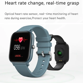 Nennbo P8 1.4 inch Ceas Inteligent Oameni Complet Tactil de Fitness Tracker Tensiunii Arteriale Ceas Inteligent Femei GTS Smartwatch Pentru Xiaomi iPhone