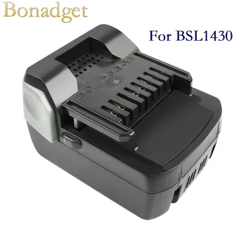Bonadget 4000mAh 6000mAh 14.4 V Batteria Baterie Reîncărcabilă pentru Hitachi BSL1430 BSL1415 C14DSL CD14DSL Instrumente de Putere a Bateriei