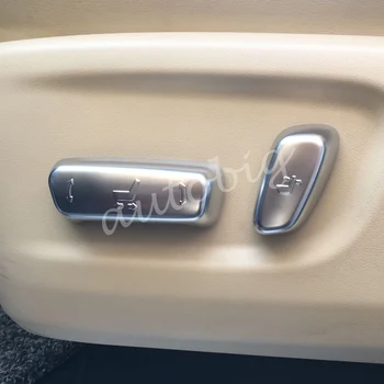 Chrome Seat Comutator De Reglare Acoperire Pentru Toyota Alphard Vellfire 2016-2019 Interior Regla Accesorii