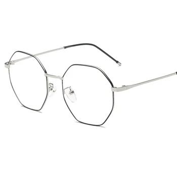 2018 nou Scut de metal ochelari rame Femei de sex feminin de Agrement glassesClear Lentile de Ochelari, rame de moda ochelari de Citit