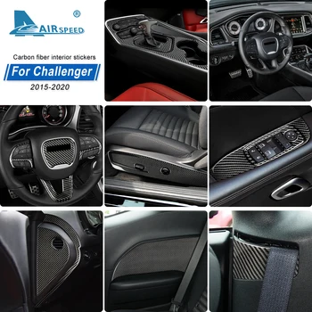 VITEZA pentru Dodge Challenger-2020 Accesorii din Fibra de Carbon Ornamente Interioare Auto Capac Special Decorare Autocolant Auto Styling