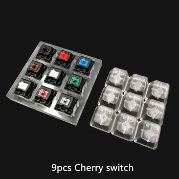 Tastatură Mecanică Întrerupător Tester Pentru Switch-Uri Cherry Îngroșat Bază De Acril Transparent Tasta Caps, Cu Acces Gratuit La Key Cap Puller