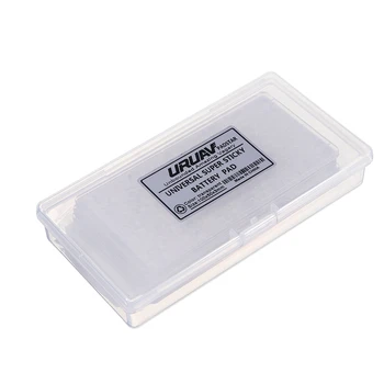 5Pcs URUAV PADSTAR 100x50mm Transparent Lipicios Baterie Mat Non-alunecare Pad Suport de Spălat pentru Acumulator Lipo