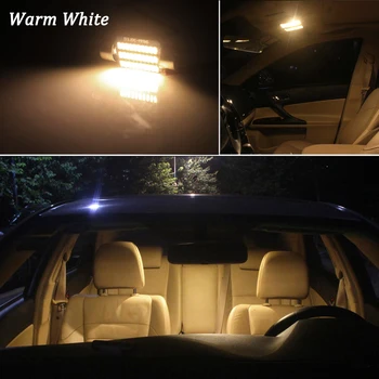 10buc Alb Canbus Pentru Lancia Delta 3 III MK3 (844) Hatchback LED Interior lumină + lumină de inmatriculare kit (2008-)