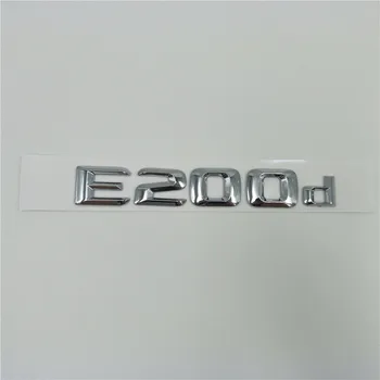 Noul Chrome Litere Emblema Insigne Cu Logo-Ul Mercedes Benz A180d C180d E180d E200d A220d C220d E220d C250d E350d G350d