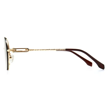 Peekaboo mens oval ochelari de soare femei retro maro rotund ochelari de soare cadru metalic uv400 cadouri de sex masculin stil de vara accesorii
