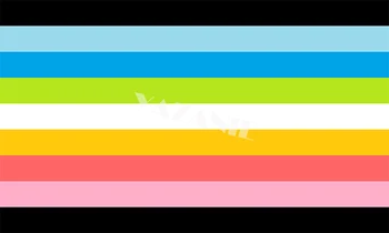 YAZANIE 128*192cm/160*240cm/192*288 cm Transsexual Transgender Genderqueer Ciudată Mândrie Steaguri și Bannere LGBT Curcubeu Mașină de Pavilion