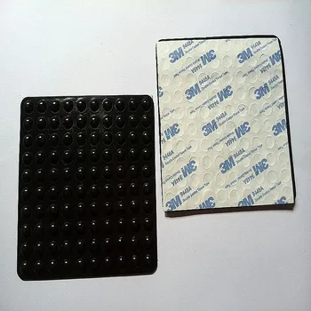 500 BUC 8*2,5 mm autoadezive, negru Moale, Anti-Alunecare, Rotunjite Bare de protectie de Silicon Picioare de Cauciuc Tampoane Adezive din Silicon Absorbant de Șocuri