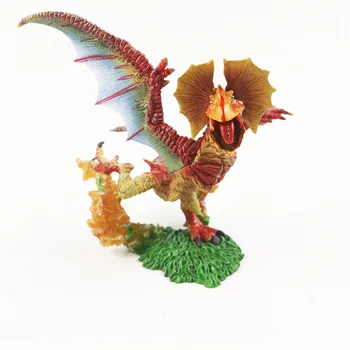 Monster Hunter Lume Iceborne DLC Figura PVC Model Fierbinte Dragon CFB figurina Decor Rathalos Monstru Jucărie Model de Colectie