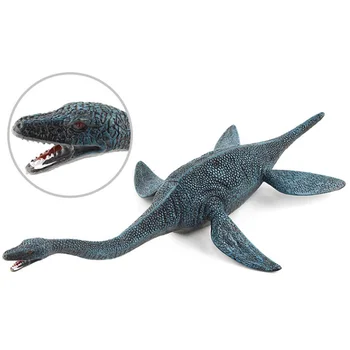 De Dimensiuni Mari Jurassic Faunei Sălbatice Plesiozaur Dinozaur Jucărie De Plastic Jucării Lume Parc Dinozaur Model Figurine Copii Baiat Cadou