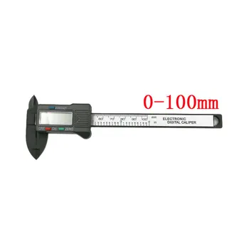 LCD Digital Caliper 4 inch Electronice Șubler cu Vernier 100mm Șubler Micrometru Digital Riglă de Măsurare Instrument de 100mm 0,1 mm