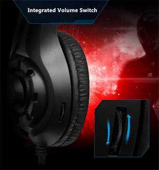 Reducere LPS G1 Muzica Super Bass Gaming Headset Casque Audio pentru Căști Ușoare Căști cu Microfon pentru Calculator PC Gamer