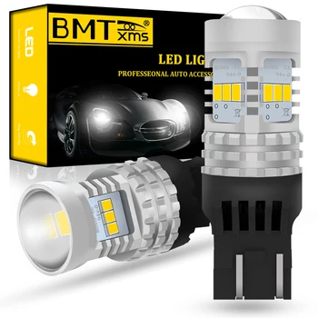 BMTxms 2 buc LED DRL Daytime Running Light 1500LM Canbus T20 W21W 7440 Pentru Volkswagen VW PASSAT 3G B8-2020 Accesorii