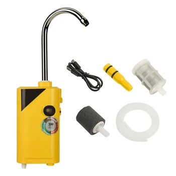 De înaltă Eficientă de Pompare de Încărcare USB Acvariu Acasă Instrument de Pescuit Mici de Detectare 3 În 1 de Aerare cu Pompă de Oxigen Portabil în aer liber