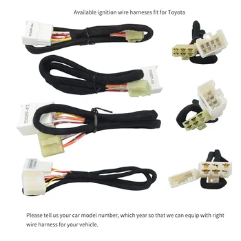 EASYGUARD Plug & Play can BUS se potrivesc pentru TOYOTA COROLLA 2019 apăsați butonul start PKE sistem de alarma auto smart key starter de la distanță