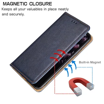Portofel din piele Flip case pentru Meizu M6 M5 Nota Meilan Nota 5 6 A5 E2 5S 5 U10 MX6 Capac cu Magnet Slot pentru Card Holder