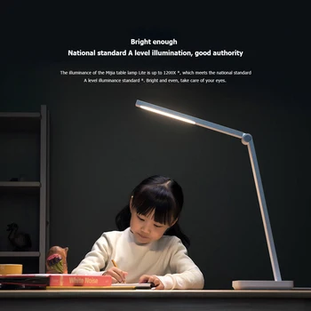 Xiaomi Mijia Lampă de Masă Lite Touch Switch Nu Strobe de Protecție a Ochilor Estompat de Birou LED-uri Lumina de Citit NC Plug