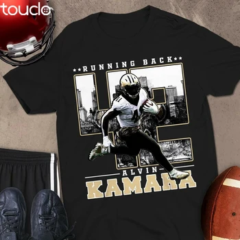 Alvin Nr 41 New Orleans Fotbal Kamara Running Back Jersey T-Shirt