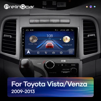 Prelingcar Pentru Vista TOYOTA venza Radio Auto stereo Multimedia Player Video de Navigare GPS Android 10.0 DSP tabloul de bord
