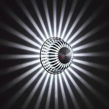 7 Culoare Estompat LED Lampă de Perete Cu 24 Cheie de la Distanță Controler de Perete Tranșee Lumini Pentru Home Decor Interior Iluminat cu Lămpi Moderne