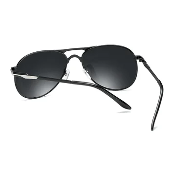 LongKeeper Fotocromatică Polarizat ochelari de Soare pentru Bărbați de sex Masculin Pilot Sport de Conducere Ochelari de cal de Metal Protectie UV Oculos Masculino