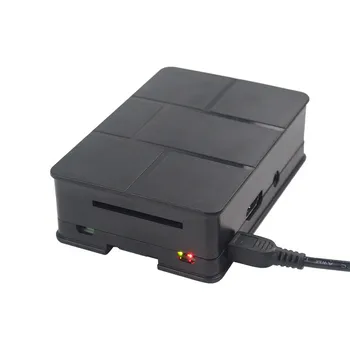Pentru Raspberry Pi 3 kit ABS Cutie de Caz Cabina+5MP Video 1080P Camera+Suport Acrilic+Putere+Radiator pentru Pi 3 Model B+ Plus