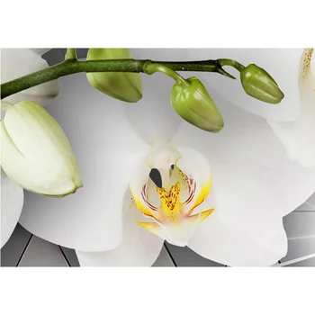 5 Panoul de Perete de Arta Canvas Tablou Orhidee cu Flori, Postere si Printuri Abstracte Moderne Poza Perete pentru Camera de zi de Decorare