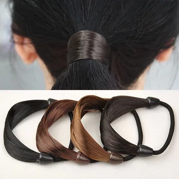 Femei frumoase Elastic Banda de Păr Moda Drăguț de Păr Corzi Elastic de păr Coadă de cal Titularul Hairband Accesorii de Par cadou pentru fata