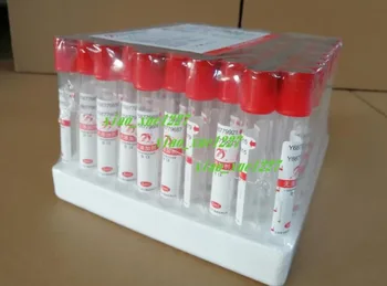 100buc/lot 3 ml 5 ml 10 ml de Unică folosință din Sticlă Vid Fără Anticoagulant Sânge Vid Colectia Tube Vacutainerul