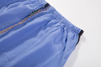 Mătase Pură Femei Unisex Somn de Noapte pantaloni Scurți de Plajă Undershorts Sleepwear JN428