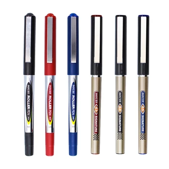 12PCS BAOKE BK110 Directe-lichid-roller Pen 0.5 mm Gel cu uscare Rapida Stiloul Stiloul Kawaii Rechizite Școlare