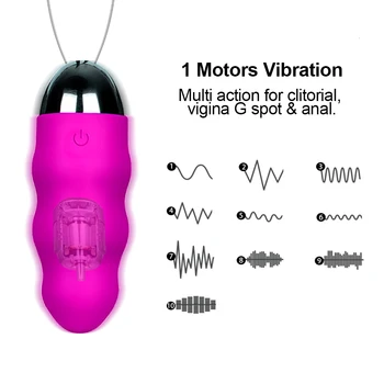 10 Viteze Chilotei fără Fir Control de la Distanță Vibrator Chilotei Vibratoare Ou Portabil Vibratoare punctul G, Clitorisul jucării Sexuale pentru Femei