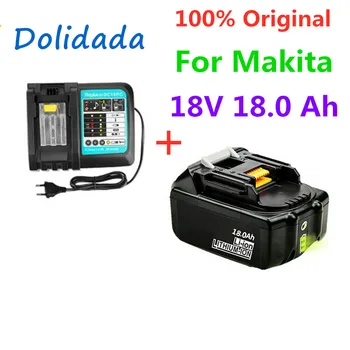 18V18Ah Baterie Reîncărcabilă 18000mah Li-Ion Baterie Înlocuire Baterie pentru MAKITA BL1880 BL1860 BL1830battery+3A Încărcător