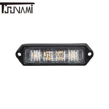 LED-uri de avertizare semnal de lumină pentru camion 12w 9-30V DC 19 intermitent modele R65 R10 Chihlimbar/Albastru/Rosu strobe lumina de urgență