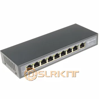 DSLRKIT 9 8 Porturi PoE Injector Power Over Ethernet 48V 120W