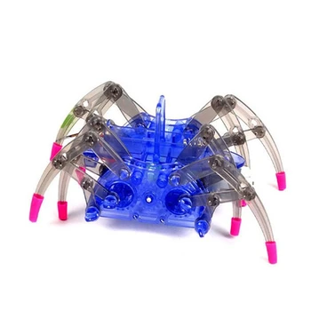 2016 vânzare Fierbinte Electric Nou Robot de Păianjen de Jucărie DIY Jucarii Educative Asamblează Kituri Pentru Copii de Crăciun, Halloween, Ziua de nastere Cadouri