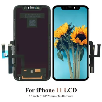 OEM LCD Pentru iPhone 11/Pro/ Pro Max Display Cu Truetone Digitizer 3D Touch Ecran Înlocuire Pentru iPhone 11 iPhone X LCD