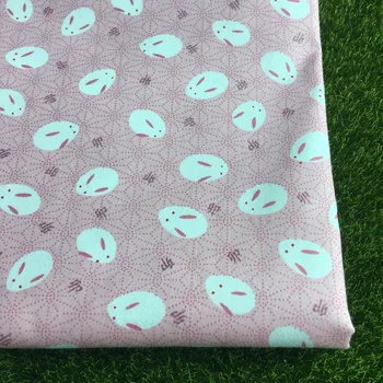 5pcs/lot Manual Diy haine Papusa material de desene animate iepure roz cutie de bumbac diagonal tesatura pentru Blyth păpușă de cârpă bjd 50*40cm DIY