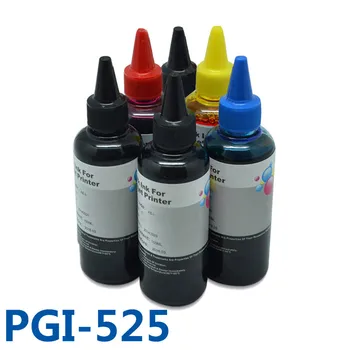 6x100ml PGI525 CLI526 Vii Culori Cerneala Refill Kit Vrac Cerneala Pentru Canon PIXMA MG6150 MG6250 MG8150 MG8250 Imprimante pgi-525