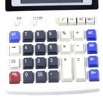 Butoane mari Birou Calculator Mari Taste de Calculator Muti-funcție de Calculator Baterie Calculator 12 cifre de Afișare