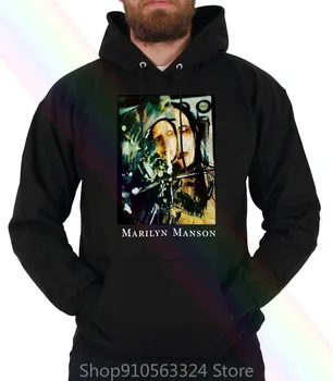 Vintage Marilyn Manson Jachete Hanorac Barbat Frumos Antichrist Superstar 1997 Femei Bărbați