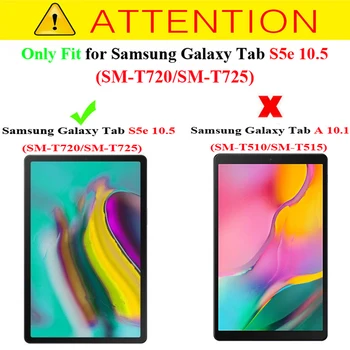 Caz pentru Samsung Galaxy Tab S5E 10.5 2019 SM-T720 SM-T725 10.5