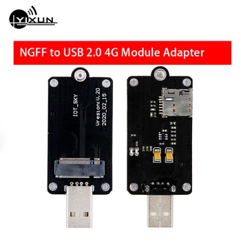 M. 2 unitati solid state să USB 4G modulul adaptor placa de dezvoltare cu Nano SIM slot pentru EM20-G EM12-G EM05 EM06 SIM7906E-M2 SIM7912G SIM7920G