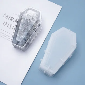SNASAN sicriu Mucegai Silicon Ornamente de cristal Rășină Clar Mucegai Diamante DIY Mucegai Decor Acasă Rășină de Artă