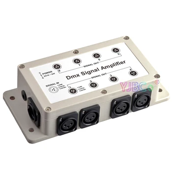 Dmx Amplificator 8 CH DMX512 Semnal LED Iluminat Inteligent Controller Etapă Releului Lămpii de Amplificator 1000V Fotoelectric