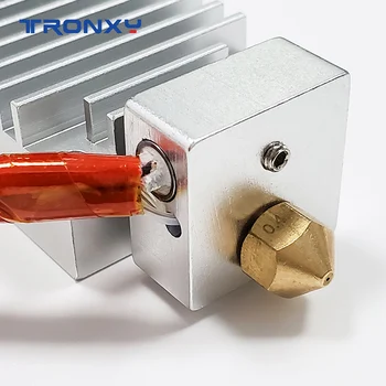 2020 Tronxy Imprimantă 3D Piese 2 in 1 J-cap de Căldură din Aluminiu Bloc 0,4 mm Duza 24V tub de Încălzire 100K Termistor pentru 2E printer