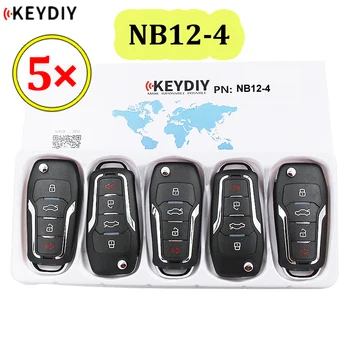 5pcs/lot KEYDIY 3+1 Butonul Multi-funcțional de Control de la Distanță NB12-3+1 NB12-4 NB Serie de KD900 URG200 KD-X2 toate funcțiile într-un singur