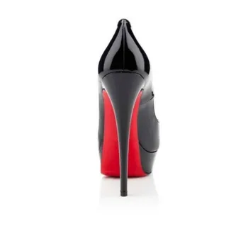 WOW! Noua Platforma de Brand Pantofi Femei Peep Toe 14CM Tocuri inalte Pompe Nud Sexy Femei Pantofi cu Tocuri Înalte de Moda de Mireasa Pantofi de Mireasa
